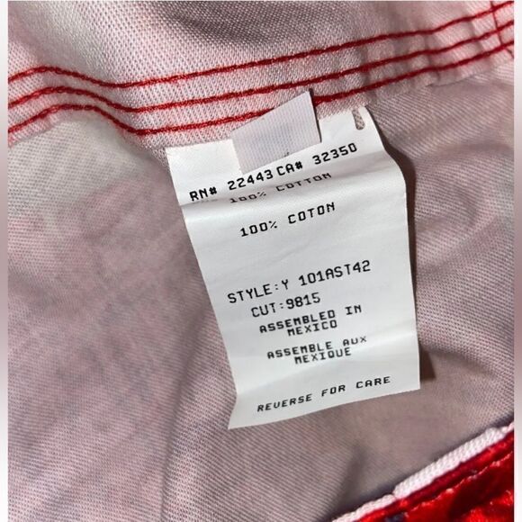 Vintage Quiksilver 100% Cotton Pin Up Girl Model Surf Board Shorts 34 - Picture 8 of 8